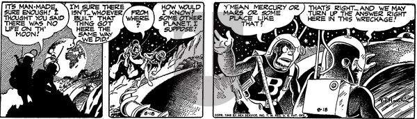 Alley Oop on Thursday August 18, 1949 Comic Strip