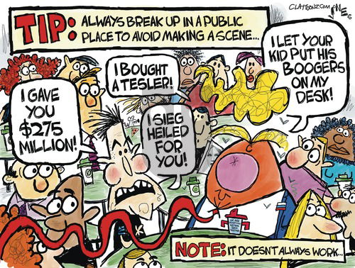 Clay Jones on Sunday June 8, 2025 Comic Strip