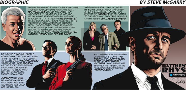 Biographic on Sunday August 9, 2020 Comic Strip