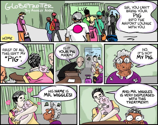 Globetrotter on Sunday December 7, 2025 Comic Strip