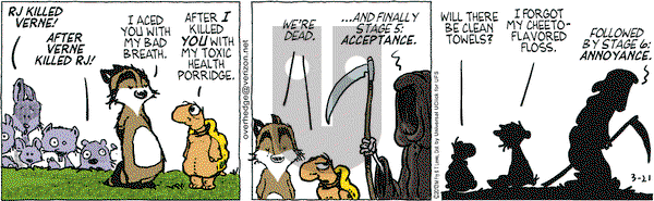 Over the Hedge on Thursday March 21, 2013 Comic Strip