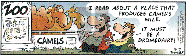 Frank and Ernest on Saturday November 17, 2007 Comic Strip