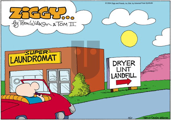 Ziggy on Sunday October 10, 2004 Comic Strip