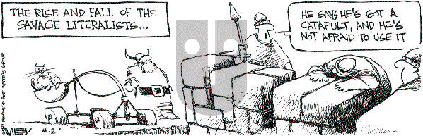 Non Sequitur on Thursday April 2, 1992 Comic Strip