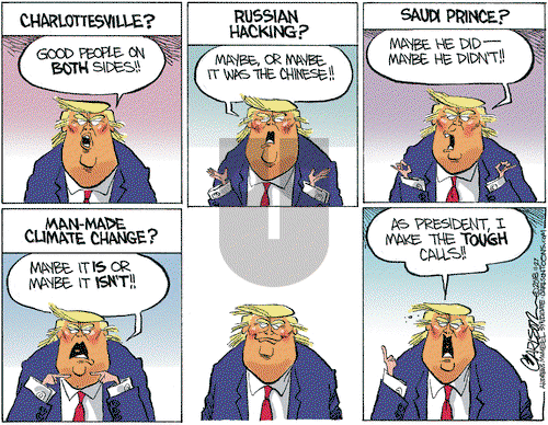 Stuart Carlson on Monday November 26, 2018 Comic Strip