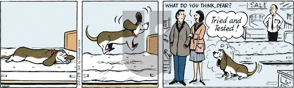Fred Basset on Wednesday February 29, 2012 Comic Strip