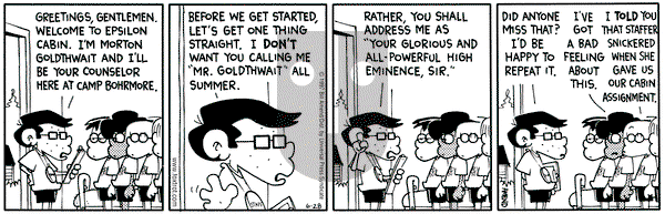 FoxTrot on Saturday June 28, 1997 Comic Strip