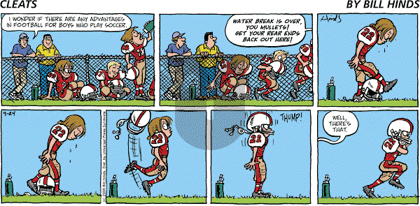 Cleats - Sunday September 24, 2006 Comic Strip
