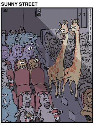 Sunny Street - Wednesday July 17, 2013 Comic Strip
