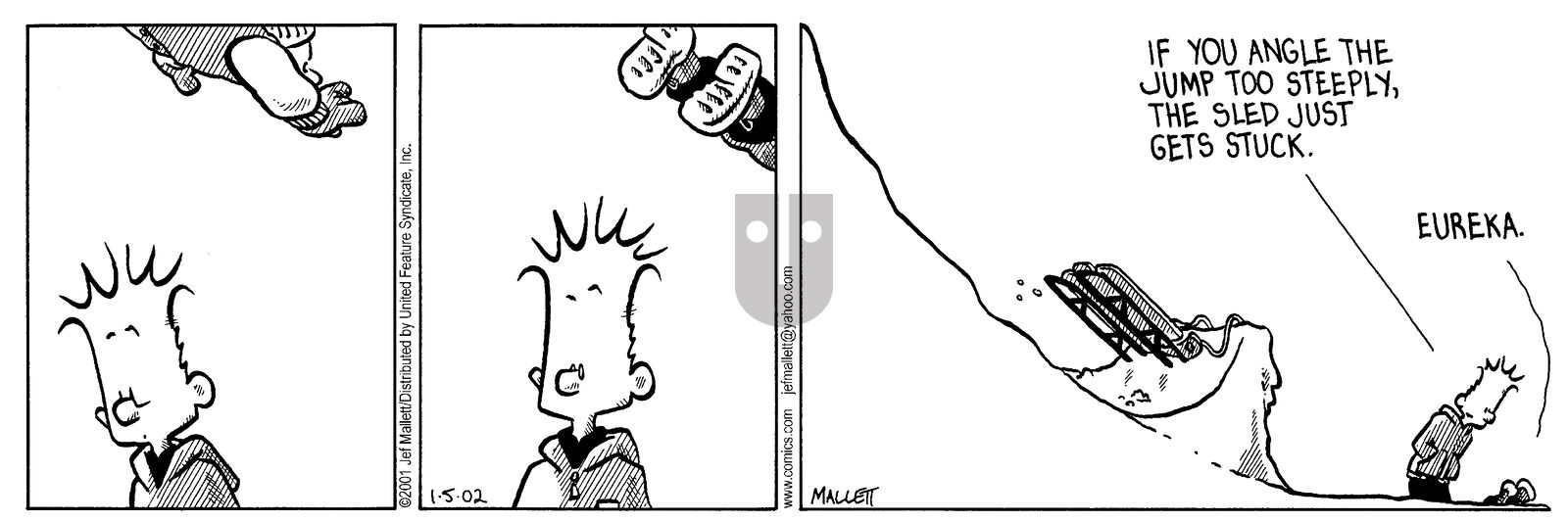 Frazz - Saturday January 5, 2002 Comic Strip