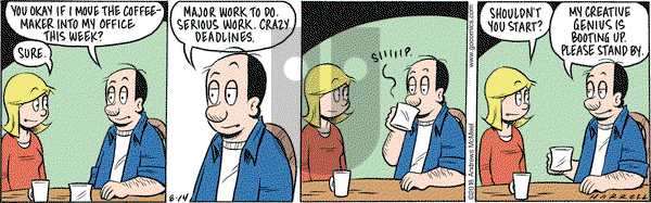 Adam@Home on Tuesday August 14, 2018 Comic Strip