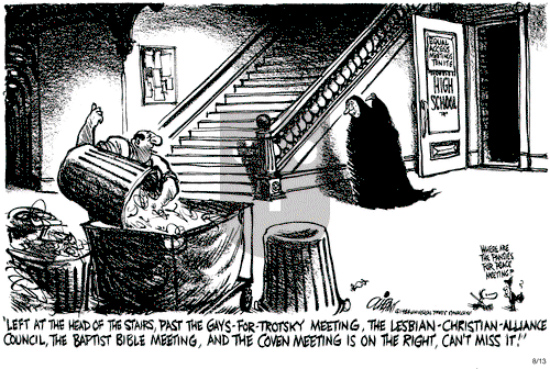 Pat Oliphant on Monday August 13, 1984 Comic Strip