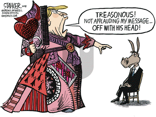 Jeff Stahler on Thursday February 8, 2018 Comic Strip