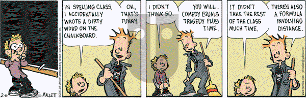 Frazz on Friday February 6, 2009 Comic Strip