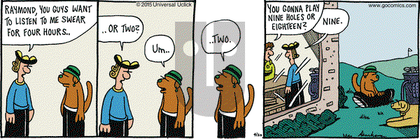 Overboard on Monday April 20, 2015 Comic Strip