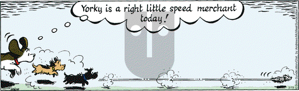 Fred Basset on Friday March 19, 2021 Comic Strip