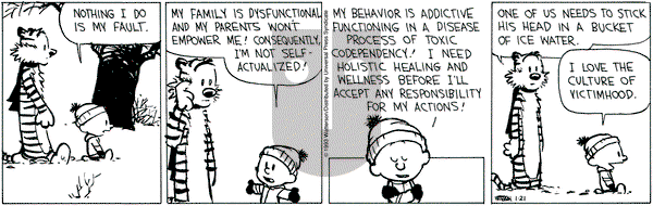 Calvin and Hobbes on Thursday January 21, 1993 Comic Strip