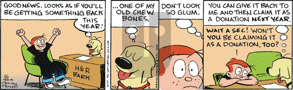 Red and Rover on Saturday April 11, 2015 Comic Strip