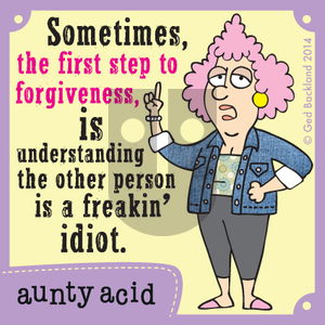 Aunty Acid on Thursday October 16, 2014 Comic Strip