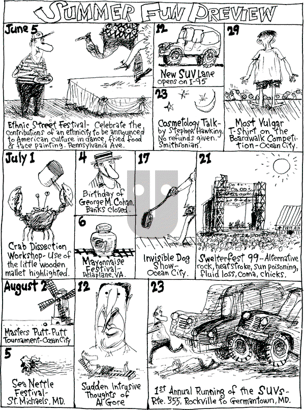 Richard's Poor Almanac on Thursday June 23, 2011 Comic Strip