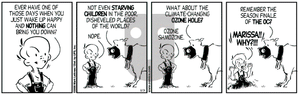 Cow and Boy Classics on Thursday August 24, 2006 Comic Strip