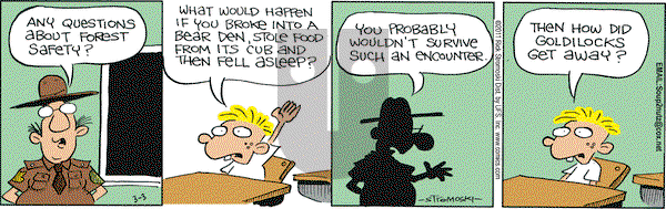 Soup to Nutz - Old on Thursday March 3, 2011 Comic Strip