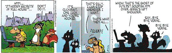 Over the Hedge on Monday May 4, 2015 Comic Strip