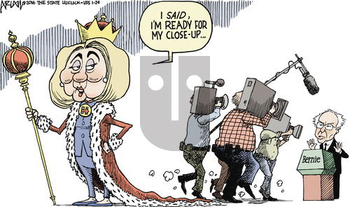 Robert Ariail on Sunday January 24, 2016 Comic Strip