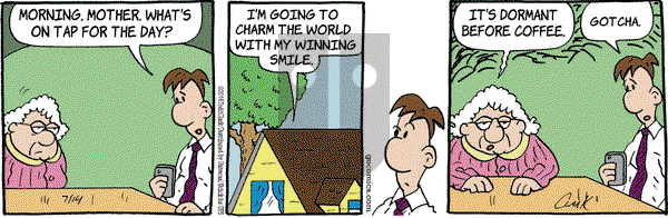 Lola on Thursday July 14, 2016 Comic Strip