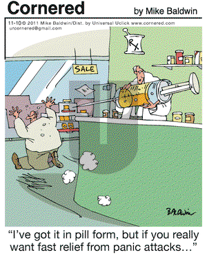 Cornered on Thursday November 10, 2011 Comic Strip