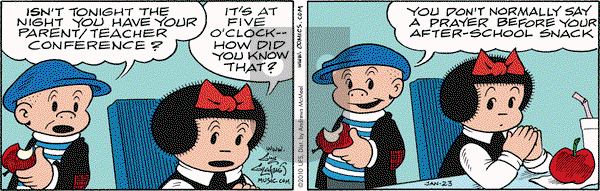 Nancy on Monday January 23, 2017 Comic Strip