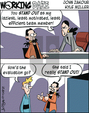 Working Daze on Thursday July 1, 2004 Comic Strip