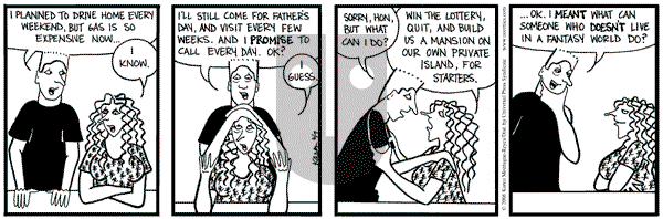 Clear Blue Water on Wednesday June 7, 2006 Comic Strip