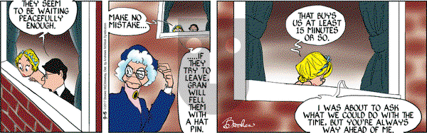 9 Chickweed Lane on Friday September 15, 2017 Comic Strip