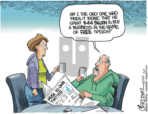 Stuart Carlson on Wednesday April 27, 2022 Comic Strip