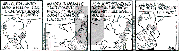 Drabble on Monday September 2, 1996 Comic Strip