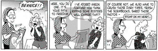 Luann on Thursday July 9, 1998 Comic Strip