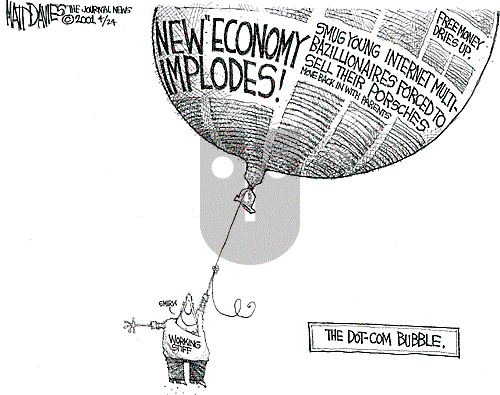Matt Davies on Monday April 23, 2001 Comic Strip