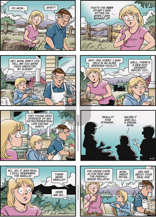 Doonesbury - Sunday April 21, 2024 Comic Strip