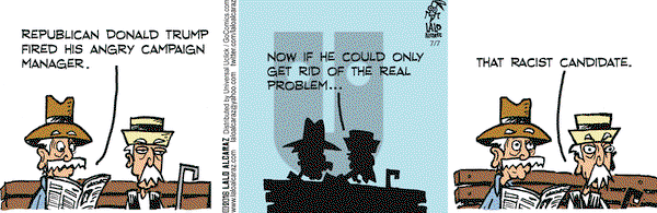 La Cucaracha on Thursday July 7, 2016 Comic Strip