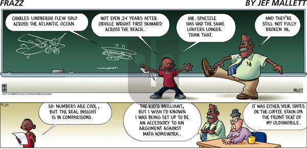 Frazz on Sunday September 24, 2017 Comic Strip