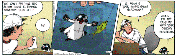 Get Fuzzy on Wednesday April 11, 2007 Comic Strip