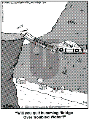 Close to Home on Thursday March 12, 1998 Comic Strip