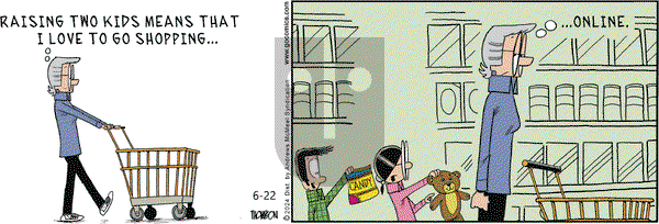 Grand Avenue on Saturday June 22, 2024 Comic Strip