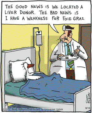 The Argyle Sweater on Thursday August 16, 2012 Comic Strip