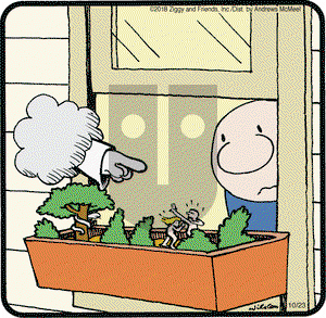 Ziggy on Tuesday October 23, 2018 Comic Strip