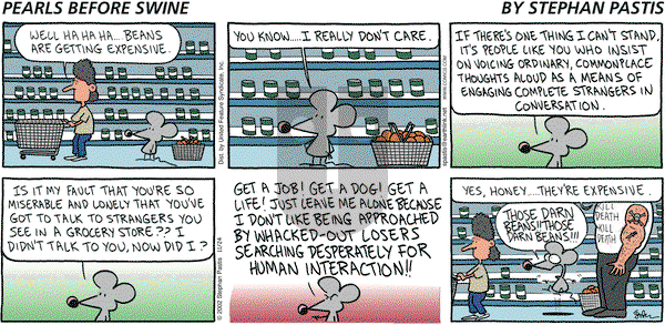 Pearls Before Swine on Sunday November 24, 2002 Comic Strip