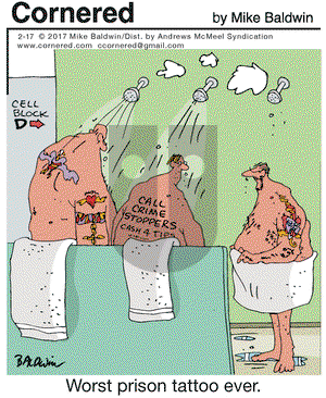 Cornered on Friday February 17, 2017 Comic Strip