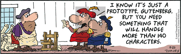 Frank and Ernest on Monday September 25, 2017 Comic Strip