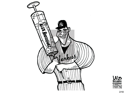 Lalo Alcaraz on Wednesday February 18, 2009 Comic Strip